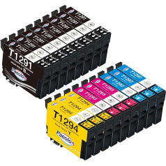 Paeolos T1295 Multipack Compatible with Epson WF 3520 Printer Cartridges WF 3540 Ink Cartridge for Epson T1291 T1292 T1293 T1294 WF-7525 WF-7515 Stylus SX235W SX425W SX445W SX535WD Stylus Office BX635