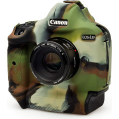 easyCover - Silikona kameras futrālis - Aizsardzība jūsu kamerai - Canon 1Dx Mark III - Kamuflāža