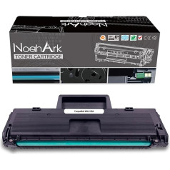 NoahArk saderīgs ar 106A W1106A (ar mikroshēmu) tonera kasetnes lāzera 107a 107r 107w MFP 135a 135r 135w 135w 135wg MFP 137fnw 137fwg printerim (1 melns)