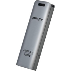 PNY Elite Steel 128GB USB zibatmiņas disks USB 3.1 līdz 80MB/s