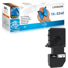 LOSMANN TK-5240 juodos spalvos tonerio kasetė, suderinama su 