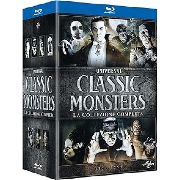 Blu-Ray - Klasiskais monstru komplekts (7 Blu-Ray) (1 Blu-ray)