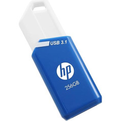 HP M MEM USB X755W 256GB 3.0 melns