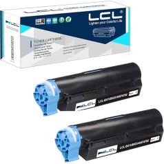 LCL saderīga tonera kasetne B411 B431 44574702 3000 lappušu (1 melna), kas paredzēta TONER KASETE B411 B411D B411DN B411D B431D B431DN Plus MB491 Plus MB461 MB471 MB471W