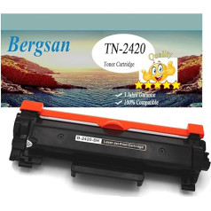 Bergsan 1 Toneris XL suderinamas su Brother TN-2420 TN-2410, skirtas Brother HL-L2310D HL-L2350DW HL-L2357DW HL-L2370DN HL-L2375DW DCP-L2510D DCP-L2530DW DCP-L2537DW DCP-L2550DN MFC-L2250DN MFC-L2220 710DN