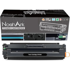 NoahArk saderīgs ar HP 410X CF410X tonera kasetne darbojas ar krāsu printeri Laserjet Pro MFP M477fdw M477fdw M477fnw M477fdn M452dn M452dn M452dw M377dw M377 (1 iepakojums melns)