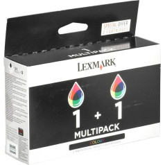 Lexmark 80D2955 1 Tintenpatrone farbig Standardkapazität 2 x 200 Seiten 2er-Pack