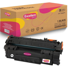 Puikus spausdinimas Q5949A 49A 7553A 53A suderinama tonerio kasetė, skirta HP Laserjet 1320 MFP 1160 3390