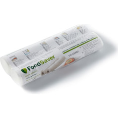 Foodsaver Pārtikas vakuuma iepakojuma maisiņi fsr2802-i (2 ruļļi; 28 cm x5,5 m)