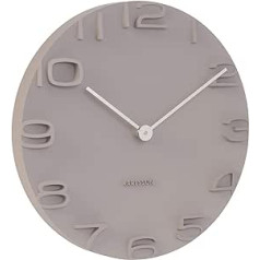 Karlsson KA5311GY Clock Chrome, brūns