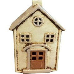 Village Pottery House Tea Light Holder