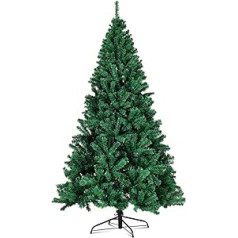 4ft Artificial Christmas Tree with 350 Branch Tips and Folding Stand Easy Assembly for Home Office Party Decoration