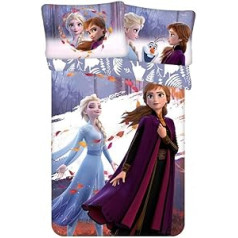 Disney Frozen 2 bērnu gultas veļa Frozen Anne Elsa spilvenu sega 100 x 135 cm