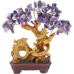 Ametisto drakono medis – harmonijos, turto ir apsaugos fengšui – azijietiškas dekoras