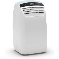 Olimpia Splendid 02141 Dolceclima Silent 12 A+ WiFi mobilais gaisa kondicionieris 12 000 BTU/h Max, 2,7 kW, gāze R290, itāļu dizains, balts