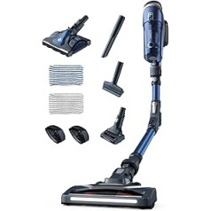 Rowenta RH9690 X-Force 8.60 Aqua Cordless Stick Putekļu sūcējs Bezvada rokas putekļsūcējs Tīrīšanas funkcija 22 V Maināms akumulators 35 minūtes Darbības laika kontroles Displejs Flex Technology LED zils