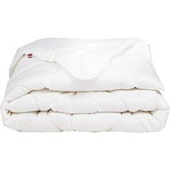 Abeil 15000000528 Organic Attitude antklodė, medvilnė, balta, balta, 140 x 200 cm