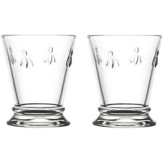 La Rochere Bees Mini Goblet Glass 6oz (185ml) - Set of 2