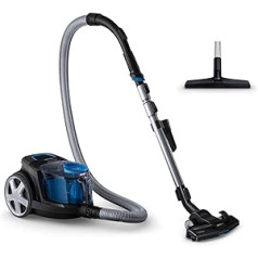 Philips PowerPro Compact Bagless Vacuum Cleaner (Very Low Power Consumption at High Performance, 1.5 L Dust Volume, Integrated Accessory)