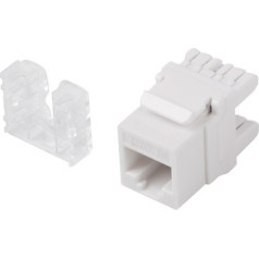 Keystone modulis rj45 ligzda - lsa utp cat.6 180 grādi montāžas kārbai