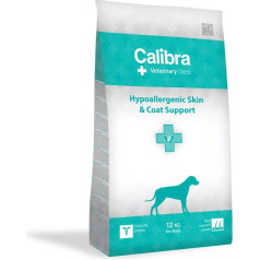 Calibra veterinārais uzturs hipoalerģiska āda un kažoks - barība suņiem - 12 kg