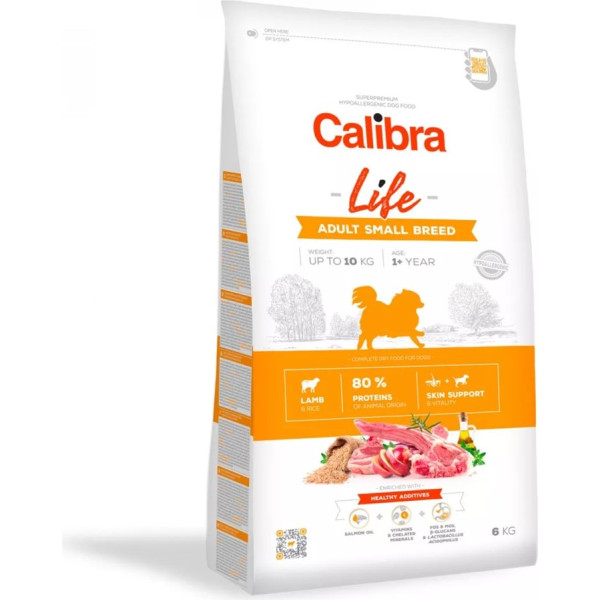 Calibra life suaugusių mažų veislių amb - ėdalas šunims - 6 kg