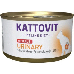 Kattovit urīna teļa gaļas kanna 85g kaķiem