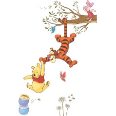 RoomMates RM - Disney Winnie the Pooh Grab the Honey Wall Decal, PVC, красочный, 48 x 13 x 2,5 см