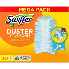 Swiffer putekļu magnētiskās lupatiņas, Mega uzpildes komplekts (1 x 20 gab.)