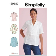 Simplicity SS9889P5 Dāmu krekliņi P5 (40-42-44-48-48)