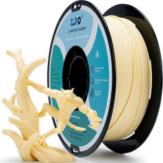 ZIRO matēts PLA filaments, spīdīga apdare, 1,75 mm, 1 kg/2,2 lbs spole, izmēru precizitāte +/- 0,03 mm, piemērots lielākajai daļai FDM 3D printeru, pasteļkrāsa (matēts)