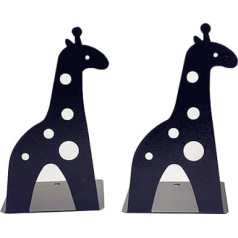 21 cm Cute Cartoon Fashion Hohl Giraffe Buchstütze Kinder Book End rutschfeste Eisen Metall Buchstützen Bibliothek Schule Office Home Studie Buch Ende Geschenke