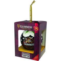 Guinness Christmas Bauble With Guinness Classic Collection Label Design