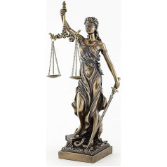 Bronzas apdare Lady Justice 12,5 collu skulptūra no Top Collection