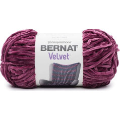 Bernat samts, 100% poliesteris, bordo, 300g