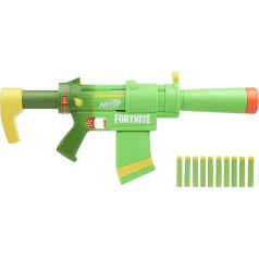 Nerf Fortnite SMG-Zesty Elite Dart Blaster - šautenes, 10 šautenes, 10 Nerf Elite šautenes, 10 Nerf Elite šautenes