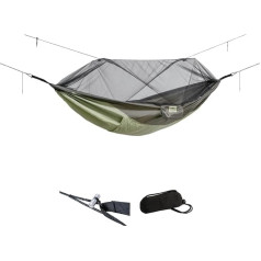 AMAZONAS Trekinga komplekts - Ultra Light Hammock Mosquito Traveller Thermo + piedzīvojumu virve