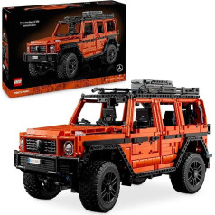 LEGO Technic Mercedes-Benz G 500 profesionālās līnijas konstruktors ar G klases automašīnas modeli, dāvana pieaugušajiem, luksusa apvidus automobiļu komplekts, kolekcionējams Mercedes, rotaļu auto 42177