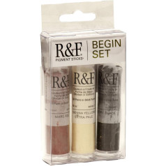 R&F Pigmentstift, 19 ml, Farbset