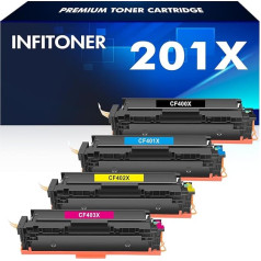 201X 201A Saderīgs ar HP 201X M277dw toneri Krāsu lāzera printeris Pro MFP M277n M252dw M274n M252n M277c6 M277 M252 M274 CF400X CF400A CF401X CF402X CF403 X X X X