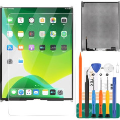 iPad 10.2 2019 2020 2021 LCD displejs 7., 8., 9. paaudzes A2197 A2200 A2198 A2232 A2428, A2429, A2270, A2430 A2602, A2603, A2603, A2603, A266 04, 04, A605 ekrāna nomaiņa ar remonta komplektu (oriģināls melns)