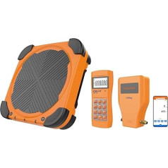 Elitech 150KG HVAC Kältemittelwaage LMC-310A,R134a R410a AC Digital Refrigerant Scale Über Bluetooth & WLAN,hochpräzise Programmierte Kälteanlagen Waage Automatische Abschaltfunktion