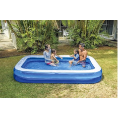 Jilong Giant peldbaseins 305x183x50 cm Familienpool Schwimmbecken Planschbecken Kinderpool