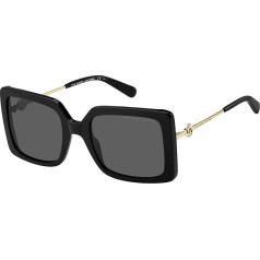 Marc Jacobs Unisex saulesbrilles, melnas