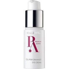 Malu Wilz Premium Aging Cell Performance Eye Cream 15 ml I Pretnovecošanās acu krēms pret grumbām un tumšiem lokiem I Acu kopšanas līdzeklis saspringtām acu zonām