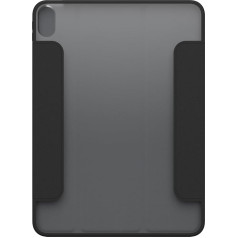 OtterBox Symmetry Folio futrālis iPad Air 11 collu (2024), triecienizturīgs, izturīgs pret kritieniem, plāns futrālis, militāro standartu testēts, melns