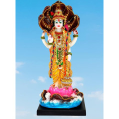 eSplanade Lord Vishnu Narayana Resin Statue Moorti Murti Idol 12.5