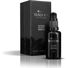 BODI BEAUTY BeAdora Classic Luxury Intensīvs liftinga serums ar EPS Seafill, Lakesis, hialuronskābe, gliemežu kaviārs, pretnovecošanās sejas eliksīrs, pretnovecošanās ādas kopšanai, ādas kopšanai, 30 ml