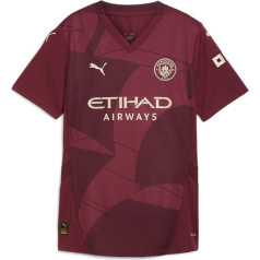 PUMA Manchester City 3. krekls 2024/25 sezona - Sievietēm - Burgundietis