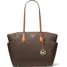 MICHAEL KORS(マイケルコース) Sieviešu Marilyn Md Tz Tote Bag, Brn/Acorn